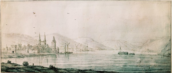 Drawing by the Bohemian artist Vaclav Hollar (13/7/1607   25/3/1577)