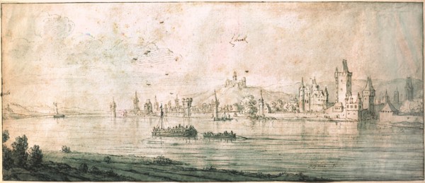 Drawing by the Bohemian artist Vaclav Hollar (13/7/1607   25/3/1577)