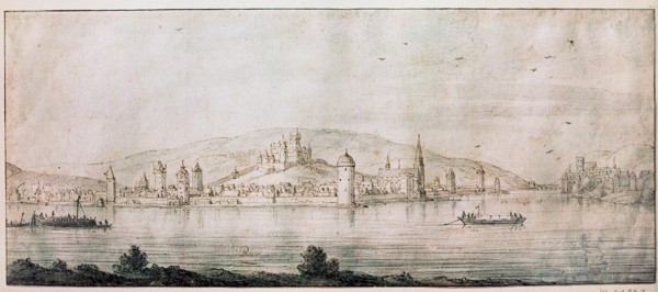 Drawing by the Bohemian artist Vaclav Hollar (13/7/1607   25/3/1577)