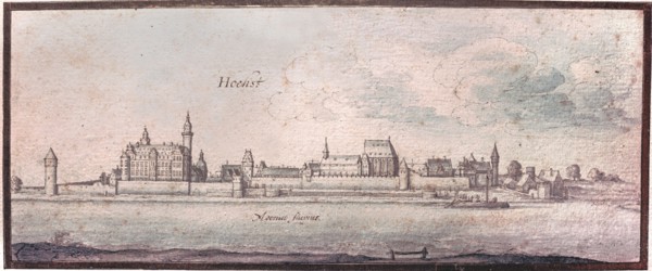 Drawing by the Bohemian artist Vaclav Hollar (13/7/1607   25/3/1577)
