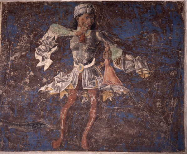 Allegorical representation of the signs of the zodiac from the 'Palace of Joy', by Cosme Tura
