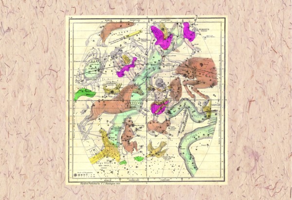 Constellations Including Orion 1835