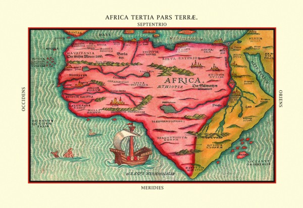 Africa Tertia Pars Terrae 1580