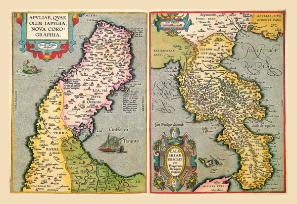 Maps of Peninsulas 1602