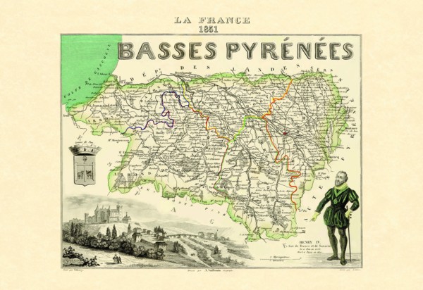 Basses Pyrenees 1850