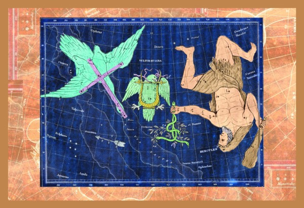 Cygnus, Vultur and Hercules #1 1824