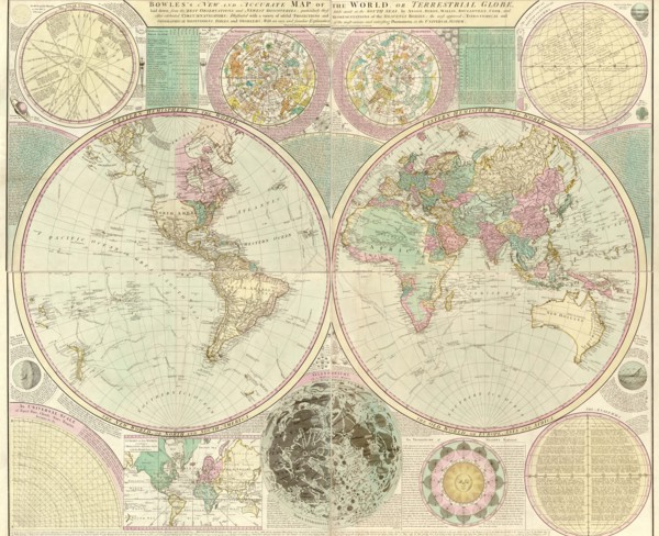 World Map 1789