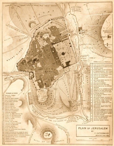 Solomon's Temple - Jerusalem 1835