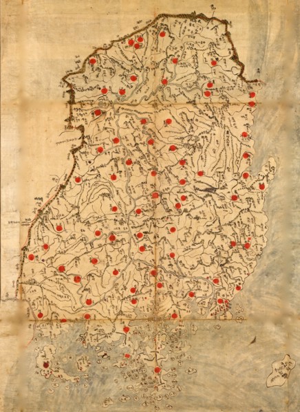 Chinese Medieval World Map