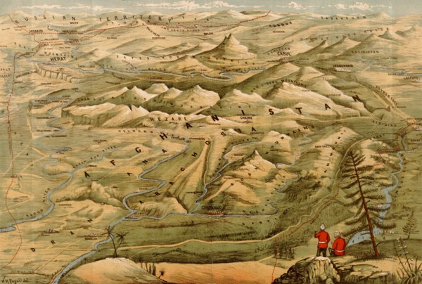 Afghanistan & the approaches to India 1900