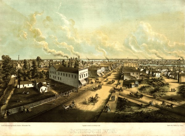 Oshkosh, Wisconsin 1850 1850