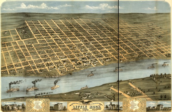 Little Rock, Arkansas 1871 1871