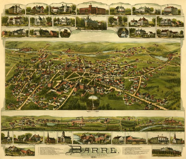 Barre, Massachusetts 1891 1891