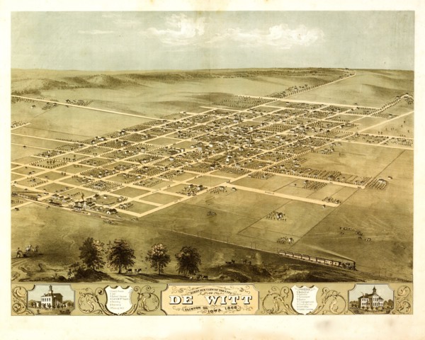 DeWitt. Iowa 1868 1868