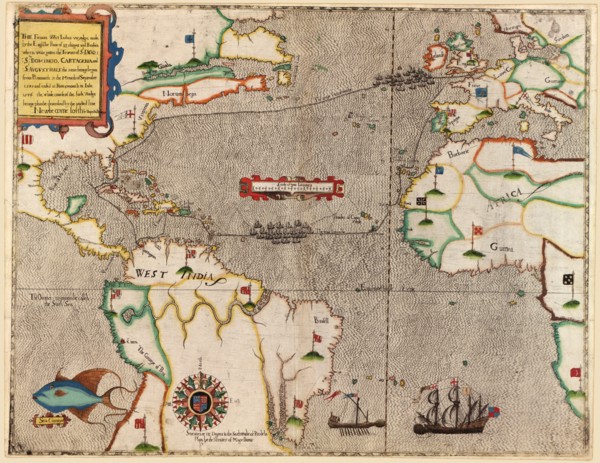 Sir Francis Drake in Santa Domingo 1589 1589
