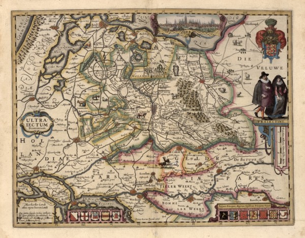 The area around Utrecht 1622