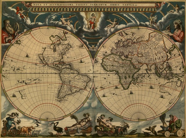 World Map 1664