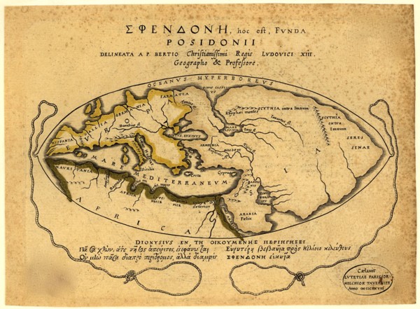 World by Posidonii 100 BCE