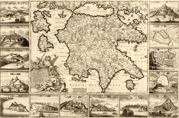 Greece & Peloponnesian 1688