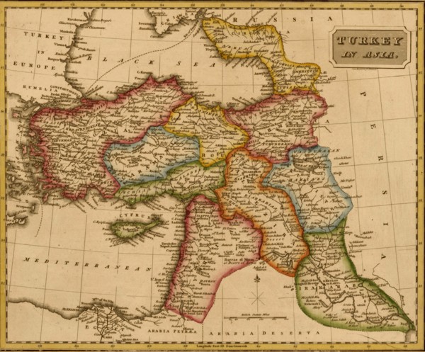 Turkey in Asia - Middle East - 1817