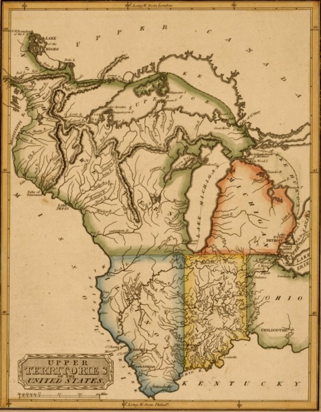 Upper Territories of the United States - 1817