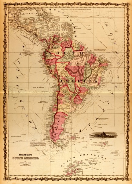 South America 1862