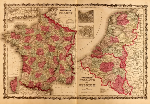 France, Holland & Belgium 1862