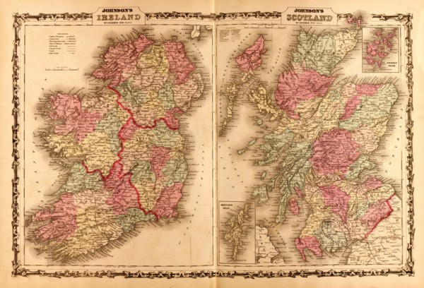 Ireland & Scotland 1862