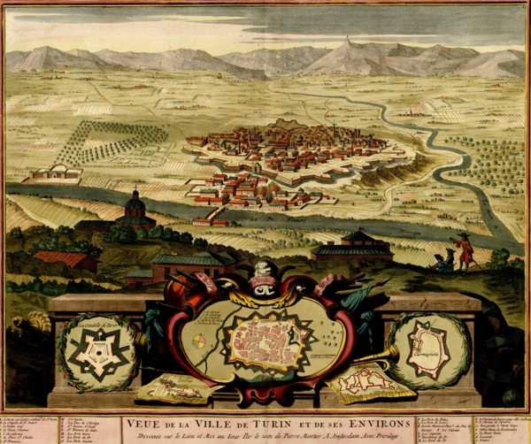 Turin or Torino & Its Envisons - 1700 1700
