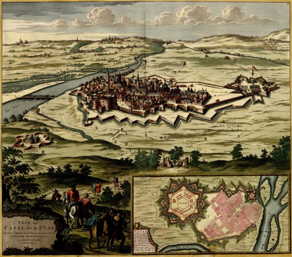 Casal on the Po River - 1700 1700