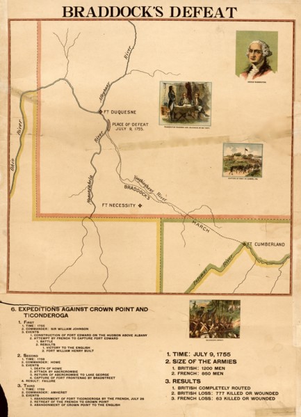 Braddock's Defeat(Getty Only) 1898