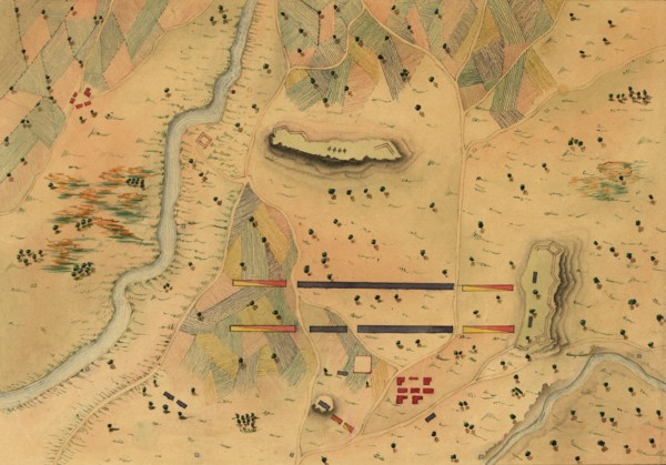 Mexican War Battle Map - 1848 1848
