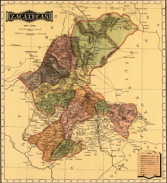 Zacatecas - 1844 1884