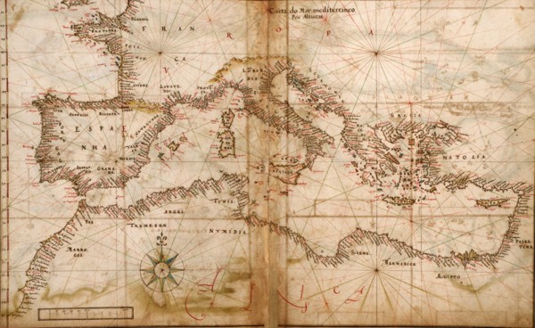 Portuguese maps of the Mediterranean Countries - 1630 1630