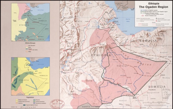 Ethiopia, the Ogaden Region. 1980