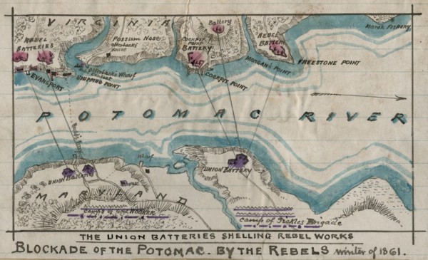 Blockade of the Potomac - winter 1861 1861