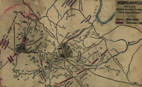 Stonewall Jackson's Great Flank Movement at Chancellorsville 1863