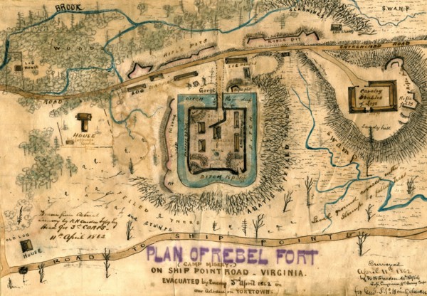 Camp Misery - Rebel Fort 1862