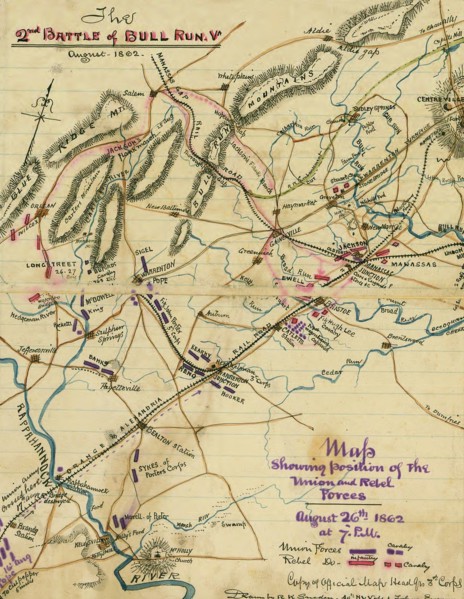 2nd Battle of Bull Run, Va., August 1862.  1862