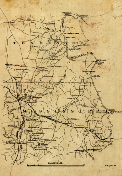 McNairy and Hardin, Tennessee, and Alcorn and Tishomingo, Mississippi