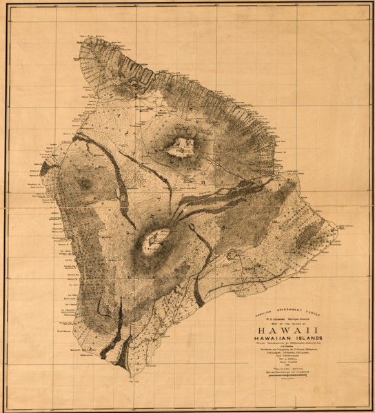 Hawaii, Main island - 1886 1886