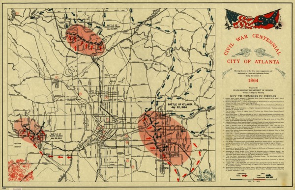 City of Atlanta, Civil War Deployments 1864-1965