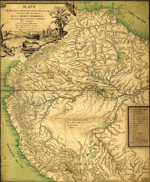 South America - 1796 1796