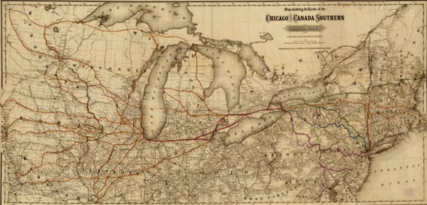 Chicago and Canada Southern Railway  - 1872