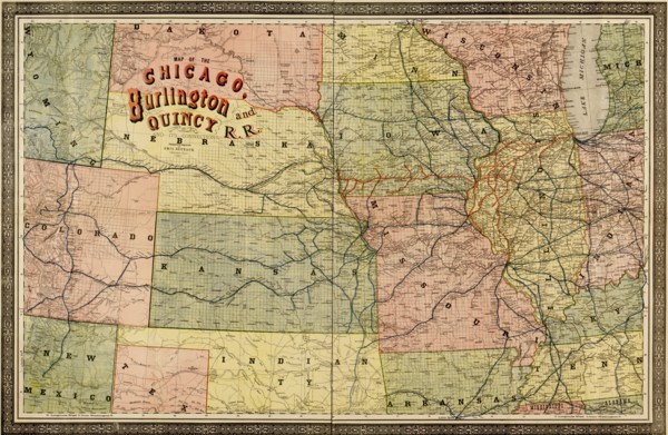 Chicago, Burlington & Quincy - 1881 1881