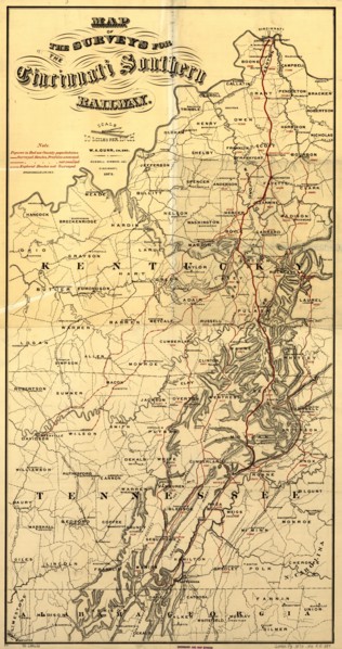 Cincinnati Southern - 1873 1873