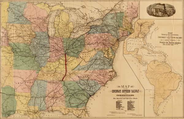 Cincinnati Southern Railway - 1879 1879