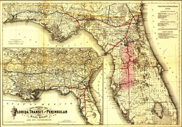 Florida Transit and Peninsula Rail Road - 1882 1882