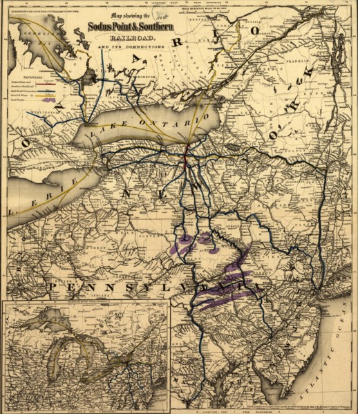Sodus Point & Southern - 1872