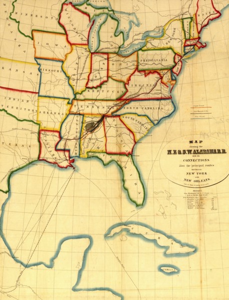 N.E. & S.W. Alabama R.R - 1850 1850